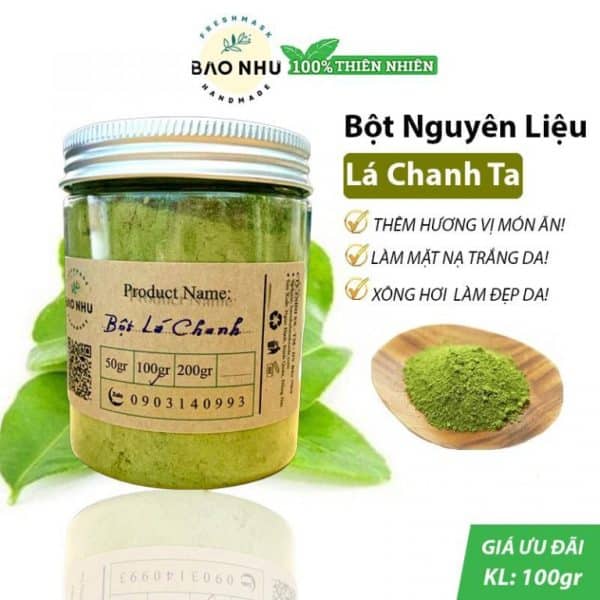 Bột Lá Chanh Ta Gia Vị & Làm Đẹp